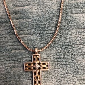 Brighton cross necklace